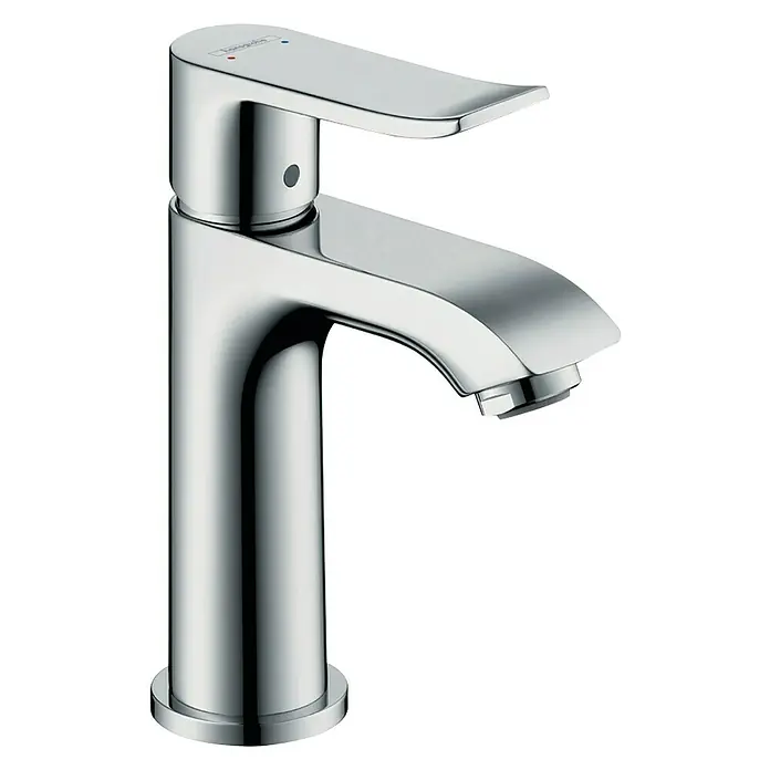 Hansgrohe Metris Waschtischarmatur 100 - Chrom, Glänzend - Glänzende Chrom-Waschtischarmatur von Hansgrohe. Das elegante Design fügt sich nahtlos in moderne Badezimmer ein und bietet hochwertige Leistung.