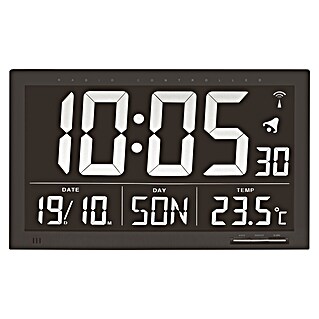 Reloj despertador (36,8 x 23 cm, Negro)