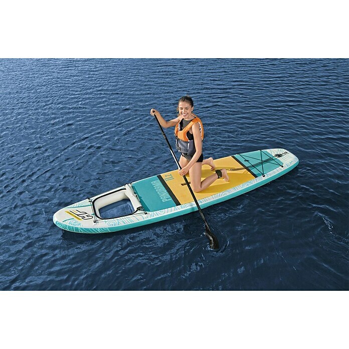 Hydro-Force Sup Panorama  (Do x Š x V: 340 x 89 x 15 cm, Nosilnost: 150 kg, Napihljiv) | 1413 - Badeboote, SUPs,Fun Tubes,Wasser | ABIM - Boote | ABI - Nautic | AB - Nautic | A - Eisenwaren | BAUHAUS