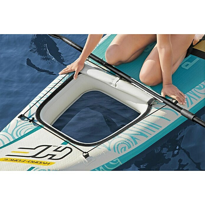 Hydro-Force Sup Panorama  (Do x Š x V: 340 x 89 x 15 cm, Nosilnost: 150 kg, Napihljiv) | 1413 - Badeboote, SUPs,Fun Tubes,Wasser | ABIM - Boote | ABI - Nautic | AB - Nautic | A - Eisenwaren | BAUHAUS