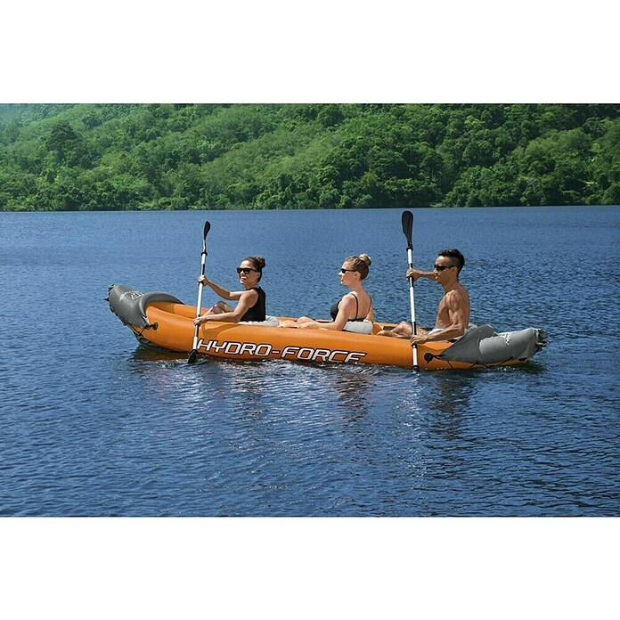 Bestway Hydro Force Kajak Rapid X3  (Do x Š: 381 x 100 cm, PVC, Nosilnost: 250 kg, Primerno za: 3 osebe) | 1413 - Badeboote, SUPs,Fun Tubes,Wasserski | ABIM - Boote | ABI - Nautic | AB - Nautic | A - Eisenwaren | BAUHAUS