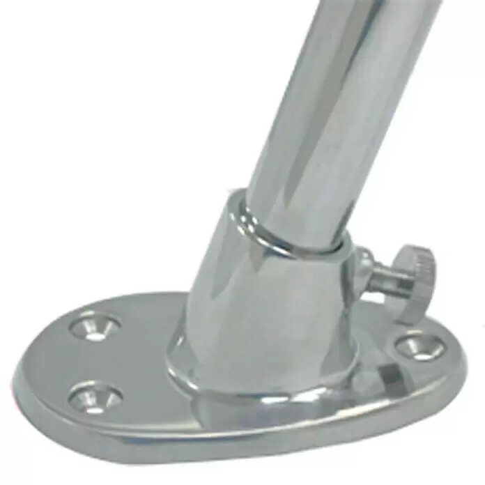 Flaggenstockhalter - Flaggenstock Ø 19 mm, Edelstahl, A4 - Detailaufnahme