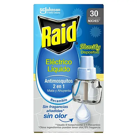 Raid  Producto anti-insectos Family Recambio