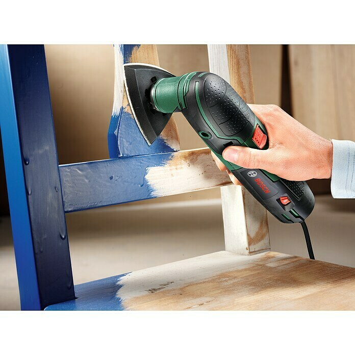 Bosch Multifunktionswerkzeug PMF 220 CE220 W, Oszillationswinkel: 2,8°, Werkzeugaufnahme: STARLOCK-System Use Shot