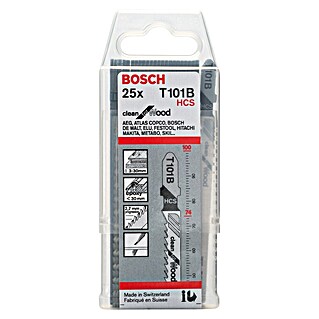 Bosch Decoupeerzaagbladen T 101 B (Zachthout/Kunststoffen, T-schacht)