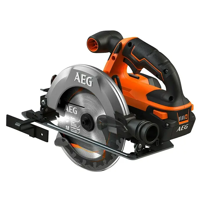 AEG Pro 18V Akku-Handkreissäge BKS18C2-0 - 18 V, Ohne Akku, Leerlaufdrehzahl: 3.700 U/min - AEG Akku-Kreissäge mit robustem Design für präzise Schnitte in Holz und anderen Materialien. Das Werkzeug ist ideal für Profis und Heimwerker.