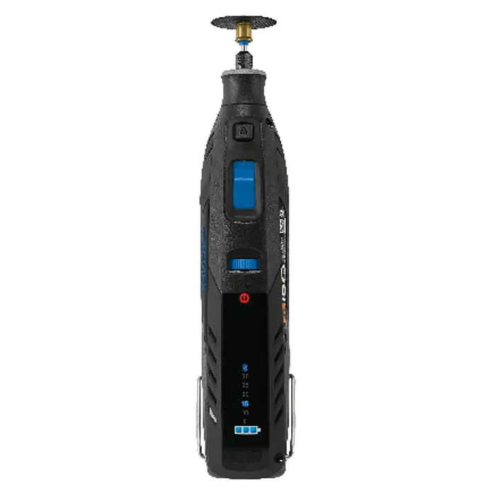 Dremel Herramienta rotativa a batería 8260 - 12 V, 3 Ah, Número de revoluciones de marcha en vacío: 5.000 r.p.m. - 30.000 r.p.m. - Multiherramienta inalámbrica Dremel con accesorio de pulido, ideal para pulir, lijar y cortar materiales.