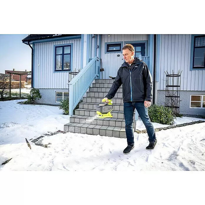 Ryobi ONE+ Handstreuer OSS1800 - 18 V, Anzahl Akkus: Ohne Akku - Anwendungsbeispiel