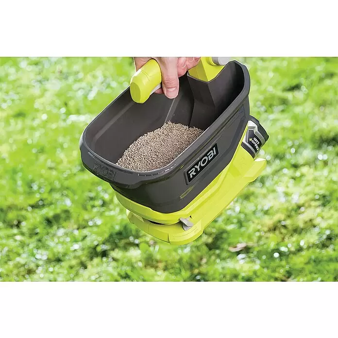 Ryobi ONE+ Handstreuer OSS1800 - 18 V, Anzahl Akkus: Ohne Akku - Anwendungsbeispiel