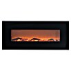 Voltomat HEATING Chimenea eléctrica de pie o mural Flat (Negro, 1.400 - 1.600 W)