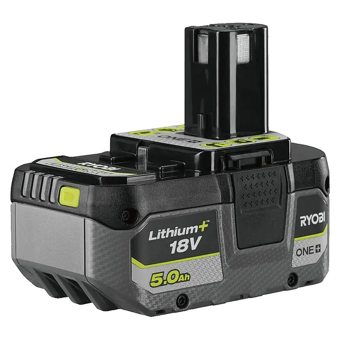 Ryobi ONE+HP Akku RB1850X - 18 V, 5 Ah - Ryobi Lithium+ 18V 5.0Ah ONE+ Akku für Werkzeuge, bietet lange Laufzeit und hohe Leistung für verschiedene Anwendungen.