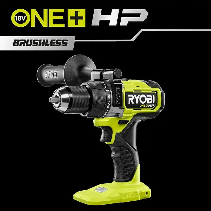 Ryobi ONE+HP Akku-Schlagbohrschrauber RPD18X-0 - 18 V, Ohne Akku, 95 Nm - Ryobi ONE+ HP Akku-Bohrmaschine mit bürstenlosem Motor. Ideal für anspruchsvolle Bohr- und Schraubarbeiten.