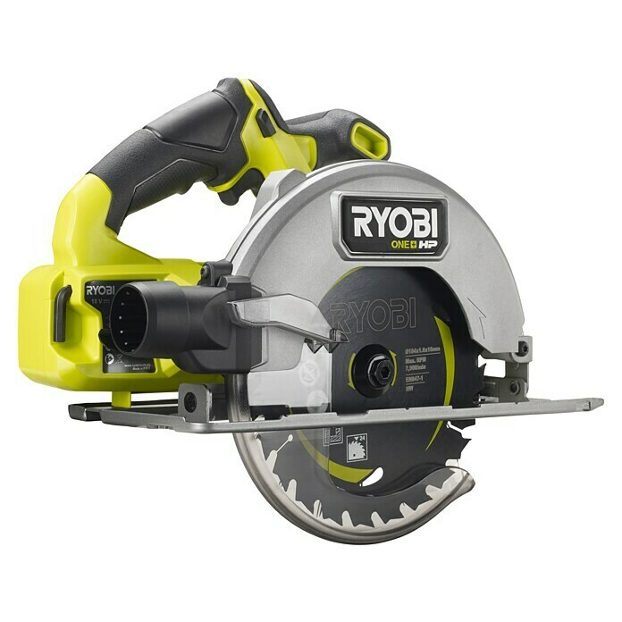 Ryobi ONE+HP Akku-Handkreissäge RCS18X-0 Performance18 V, Ohne Akku, 4.500 U/min Diagonal View