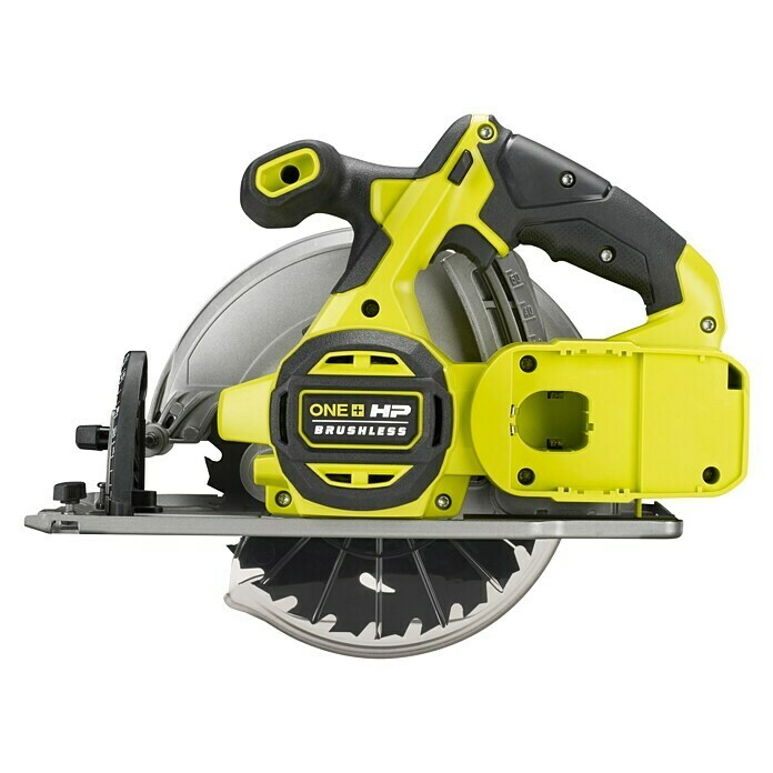 Ryobi ONE+HP Akku-Handkreissäge RCS18X-0 Performance18 V, Ohne Akku, 4.500 U/min Left Side View