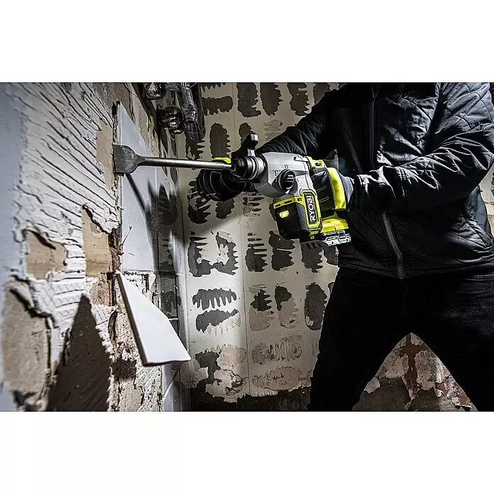 Ryobi ONE+HP Akku-Kombihammer RSDS18X-0 - 18 V, Ohne Akku, 2,5 J - Anwendungsbeispiel