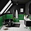 Modern Style Wandfliese Metro Biselado Verde 880 (9,8 x 29,8 cm, Grün, Glänzend) | BAUHAUS