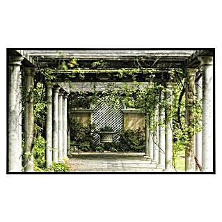 Papermoon Infrarot-Bildheizkörper Gehweg im Garten (100 x 60 cm, 600 W)