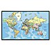 Papermoon Infrarot-Bildheizkörper Weltkarte 