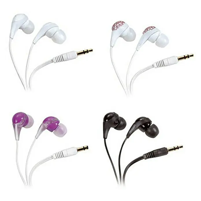 Vivanco Auriculares - Multicolor - Auriculares con cable de diferentes colores con un conector de 3,5 mm para varios dispositivos.