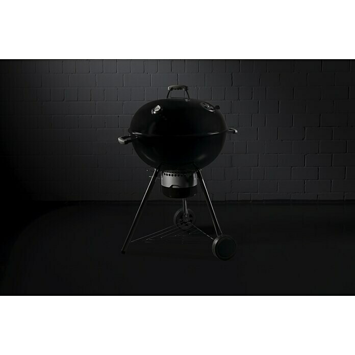 Kingstone Kugelgrill Bullet 66Schwarz, Hauptgrillfläche: Ø 66 cm Mood Shot