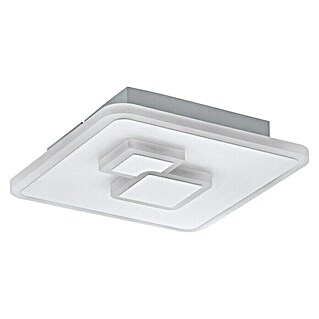 Eglo Plafón LED Cadegal (7,8 W, L x An x Al: 20 x 20 x 5 cm, Blanco, Cuadrado)