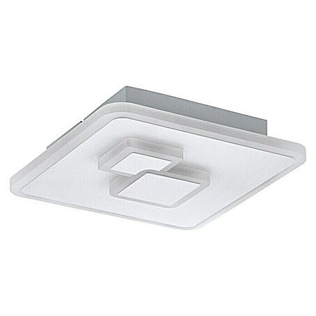 Eglo LED-Deckenleuchte CADEGAL (7,8 W, L x B x H: 20 x 20 x 5 cm, Weiß, Eckig)