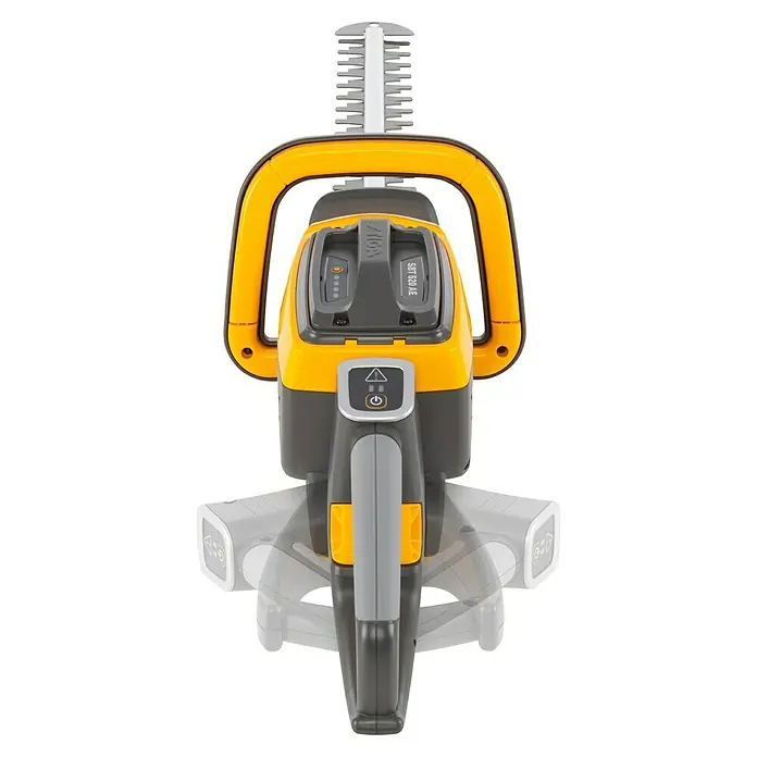 Stiga 500er Serie Akku-Heckenschere HT 500e Set - 48 V, Li-Ionen, 1 Akku, Schnittlänge: 58 cm - Das STIGA SHT 500 AE Akku-Heckenschere mit drehbarem Griff für bequemes Schneiden.
