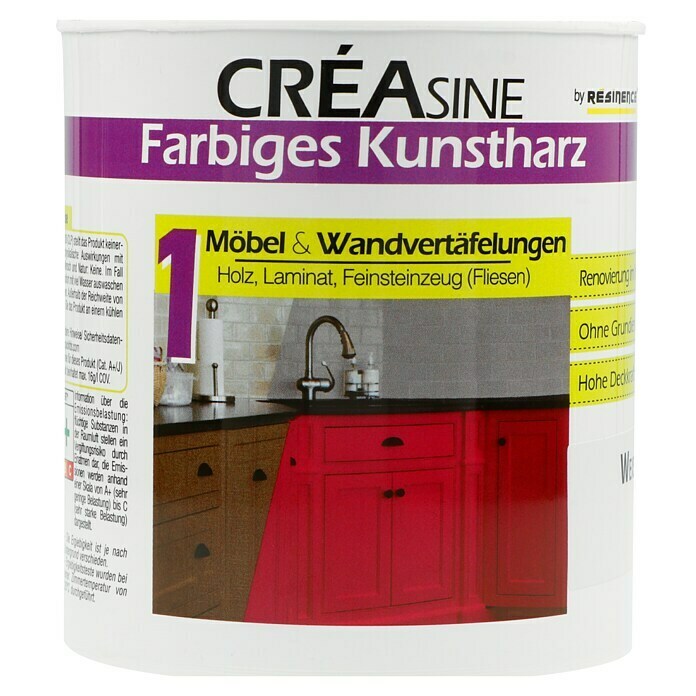 Résinence Créasine Farbiges Kunstharz (Weiß, 500 ml)