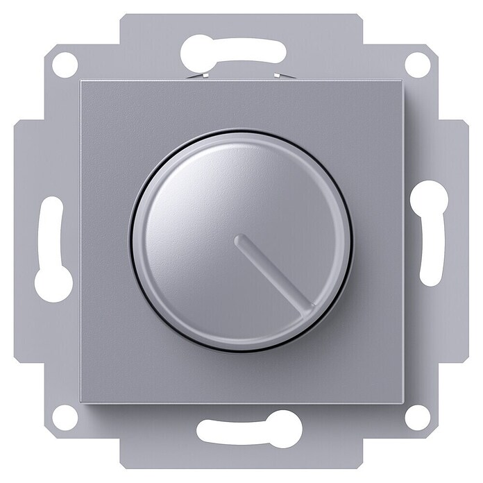 Voltomat ART Dimmer Konventionell (Silber, 40 - 400 W, Kunststoff, Unterputz)