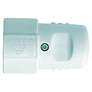 Schutzkontakt-Kupplung (250 V, 16 A, IP20, Weiß)
