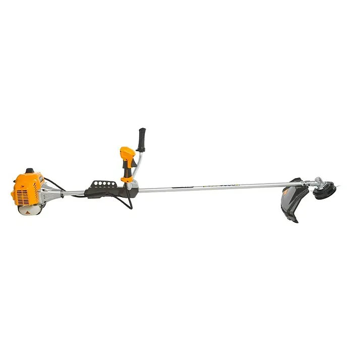 Stiga Benzin-Motorsense BC 535 B - 900 W, Schnittbreite Faden: 43 cm, Schnittbreite Messer: 25,5 cm - Freischneider für den Garten. Leistungsstark und präzise für mühelose Gartenarbeit. Ideal für Rasenpflege und schwer zugängliche Bereiche.