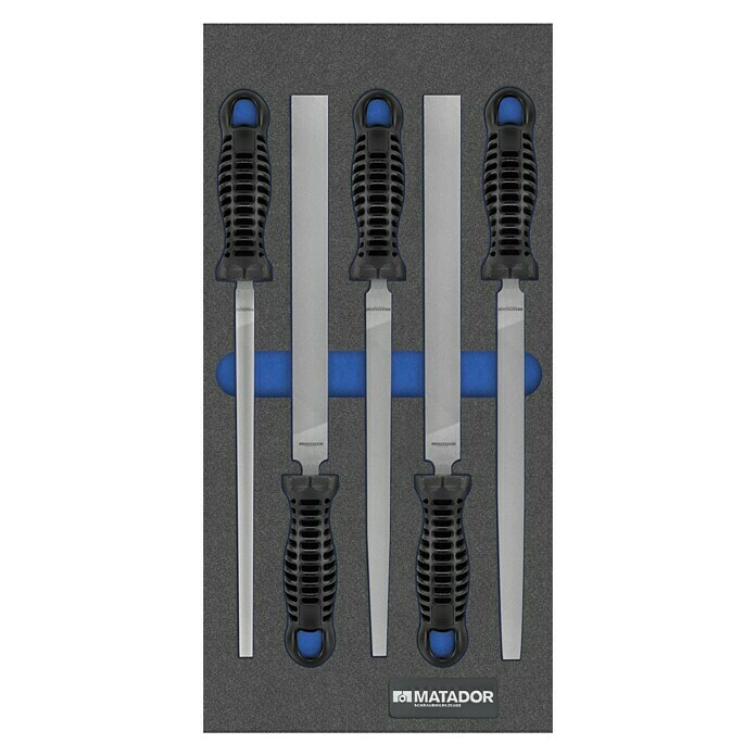 Matador Tool System Feilen-Set5 -tlg., Hieb: 2/Mittel View From Above