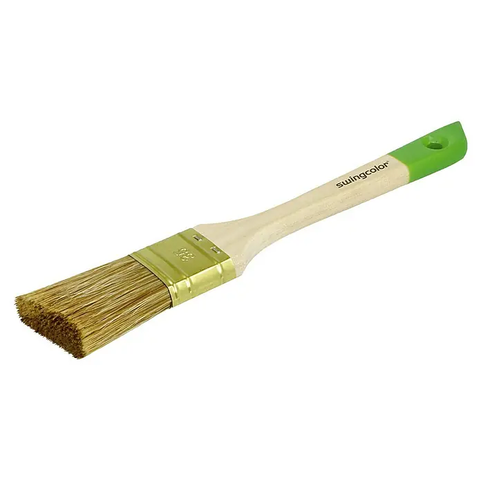 swingcolor Komfort Fensterpinsel Lasur - Breite Borsten: 35 mm, Hollestermischung, Naturholz - Pinsel von Swingcolor, ideal für präzise Farbaufträge. Der Holzgriff und die hochwertigen Borsten sorgen für ein professionelles Ergebnis bei jeder Anwendung.