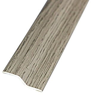 Rufete Perfil de desnivel PVC (100 cm x 37 mm x 11 mm, Stone, Plástico)