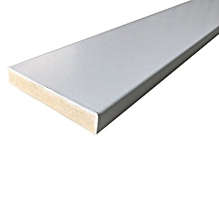 Rufete Tapeta MDF (2,25 m x 70 mm x 12 mm, Blanco, 1 ud.)