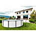 KWAD Stahlwand-Pool Supreme White 