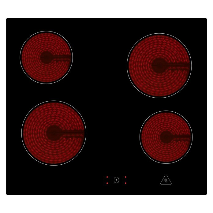 Respekta Küchenzeile KB270ENWPCBreite: 270 cm, Rahmenloses Glaskeramikkochfeld, Mit Elektrogeräten, Weiß View From Above