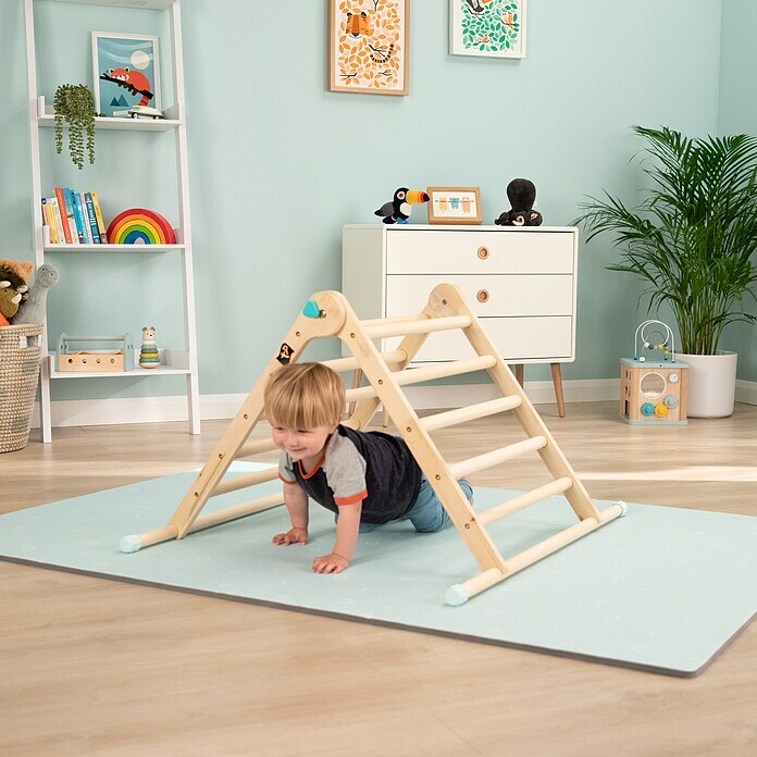 TP Toys Klettergerüst Active Tots (91 x 87 x 58 cm, Holz) | BAUHAUS