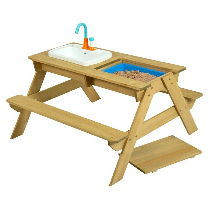 TP Toys Kinder-Picknicktisch (L x B x H: 94 x 89 x 71 cm, Holz) | BAUHAUS