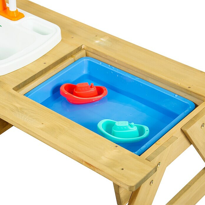 TP Toys Kinder-Picknicktisch (L x B x H: 94 x 89 x 71 cm, Holz) | BAUHAUS