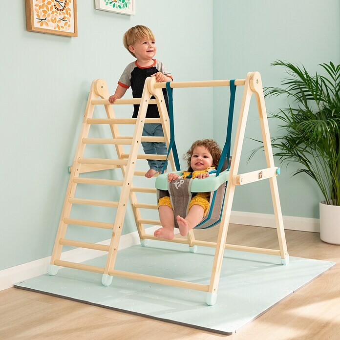 TP Toys Klettergerüst Active Tots (101 x 84 x 101 cm, Holz) | BAUHAUS