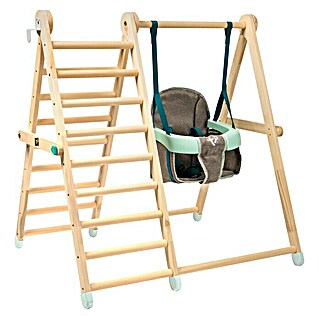 TP Toys Klettergerüst Active Tots (101 x 84 x 101 cm, Holz)