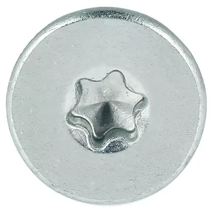 Profi Depot Spanplattenschraube VZ - Ø x L: 6 x 80 mm, 100 Stk., Verzinkt - Detailaufnahme