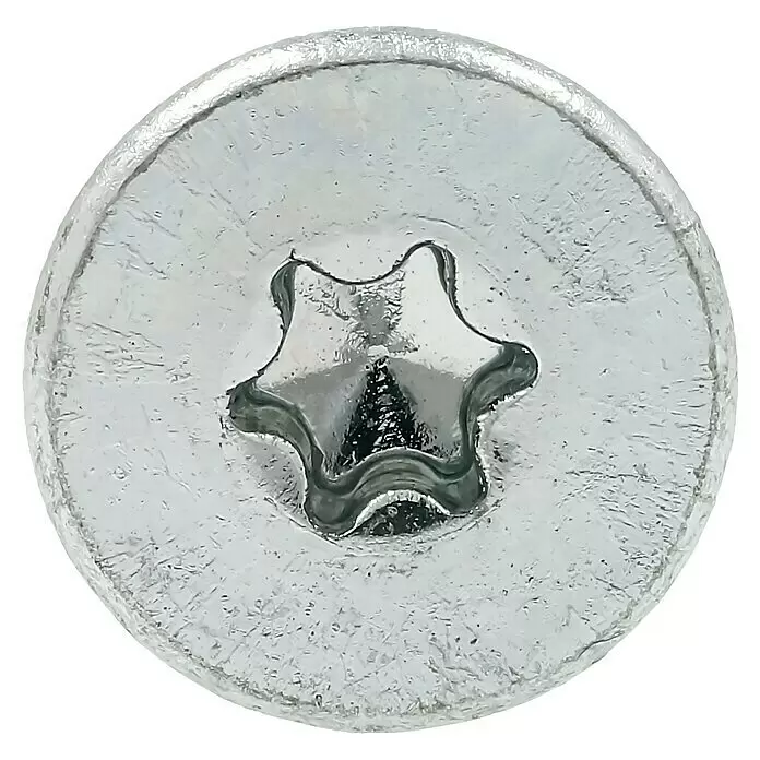Profi Depot Spanplattenschraube VZ - Ø x L: 6 x 140 mm, 50 Stk., Verzinkt - Detailaufnahme
