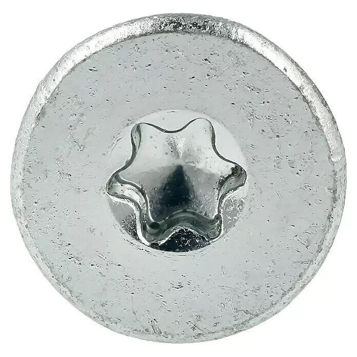 Profi Depot Spanplattenschraube VZ - Ø x L: 6 x 120 mm, 50 Stk., Verzinkt - Detailaufnahme