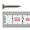 Profi Depot Tornillo tirafondo A2 (Diámetro: 3 mm, Largo: 20 mm, Acero inoxidable, TX para accionamientos TORX, Rosca completa, 200 uds.)