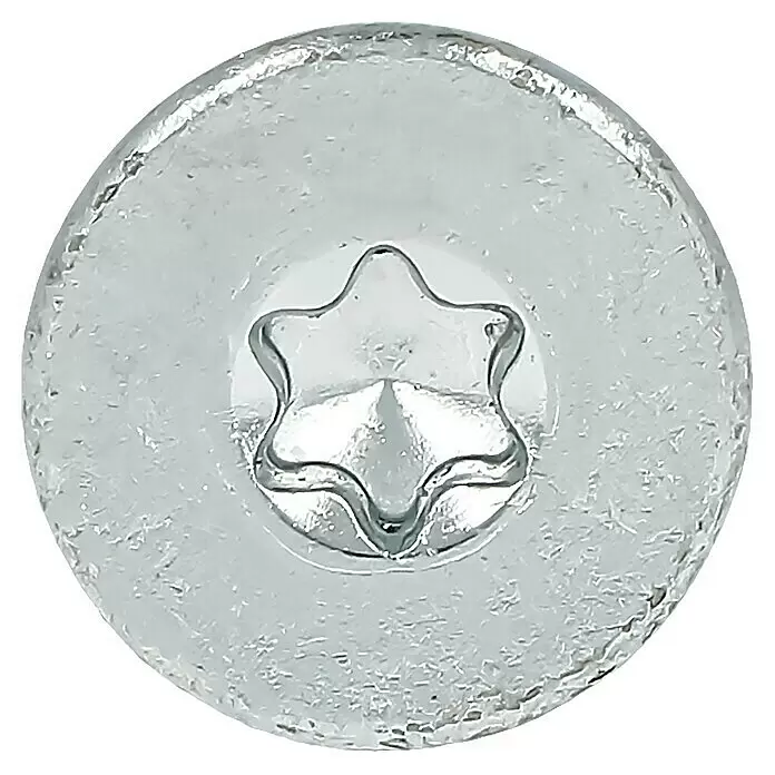 Profi Depot Spanplattenschraube VZ - Ø x L: 6 x 200 mm, 50 Stk., Verzinkt - Detailaufnahme