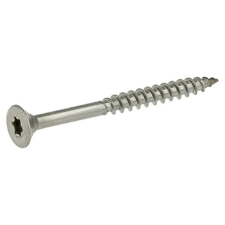 Profi Depot Spanplattenschraube A2 (Durchmesser: 4,5 mm, Länge: 50 mm, Edelstahl, TX für TORX-Antriebe, Teilgewinde, 200 Stk.)