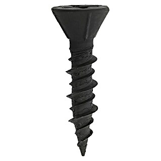 Profi Depot Tornillo para placas de fibrocemento (Diámetro: 3,9 mm, Largo: 19 mm, Cabezal avellanado, Rosca fina, 1.000 ud.)
