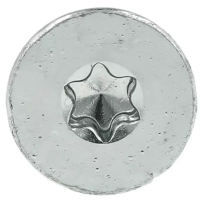 Profi Depot Spanplattenschraube VZ - Ø x L: 6 x 160 mm, 50 Stk., Verzinkt - Detailaufnahme